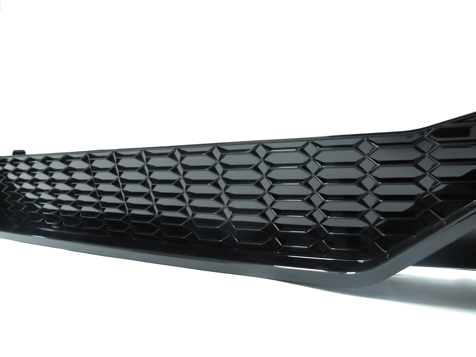 For 2019-2024 Audi C8 A7 S-line Gloss Black Rear Diffuser RS7 Style w/ Exhaust Tips Replacement - Image 7