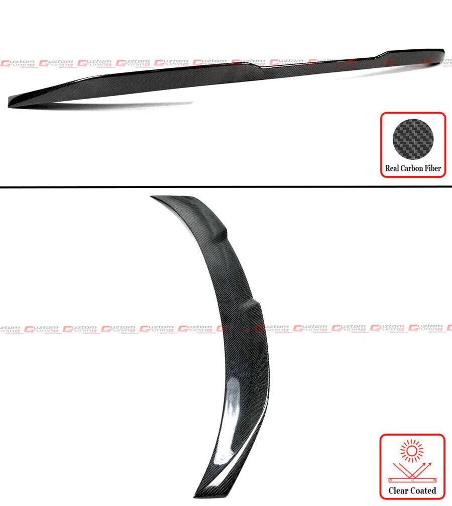 For 2019-2025 BMW G2O 330I M340I M3 G80 Carbon Fiber Rear Trunk Spoiler Wing - Image 3
