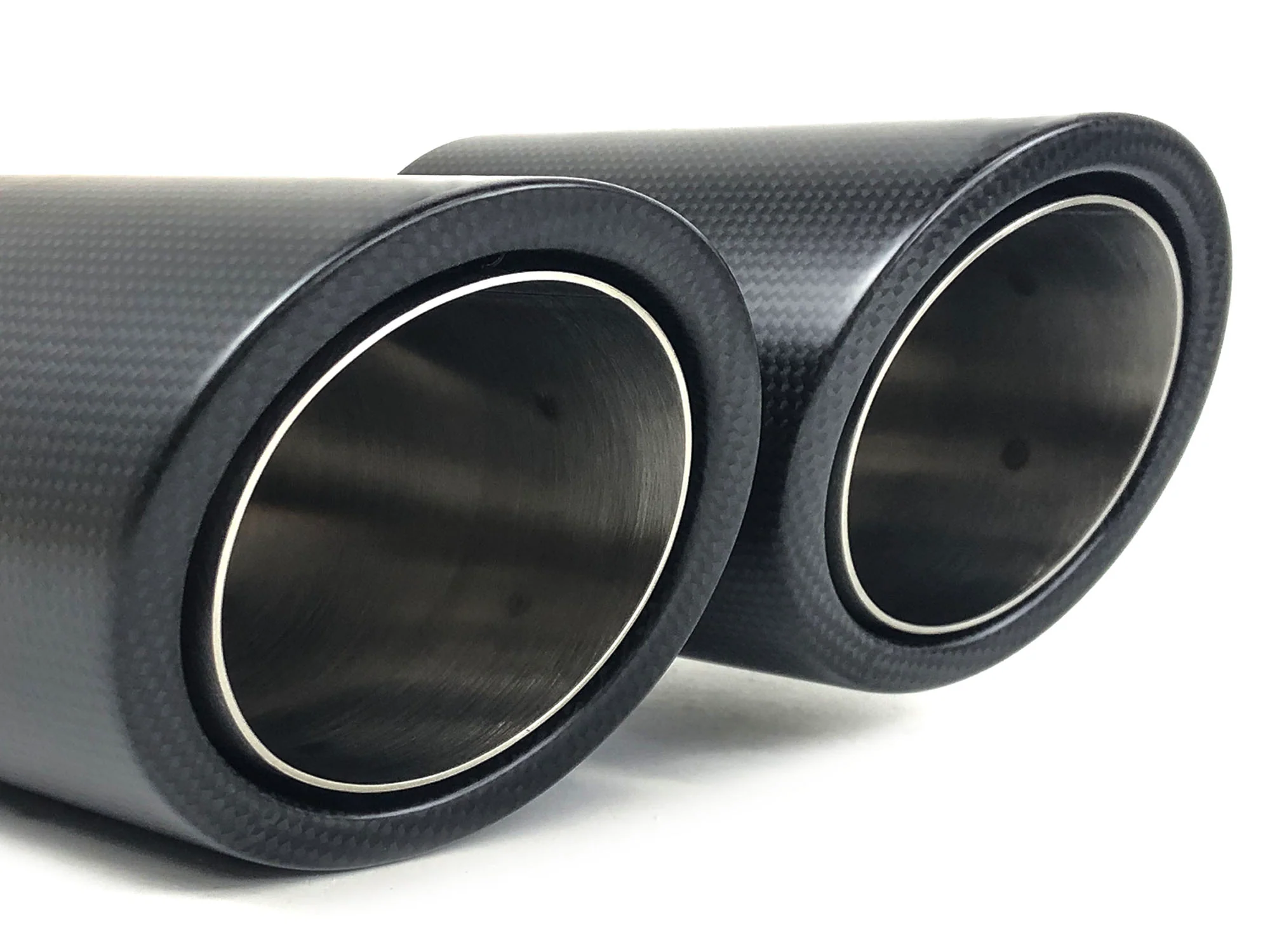 Real Carbon Fiber Exhaust Tips Muffler for 2019-2026  Porsche Cayenne Base 9Y0 - Image 11