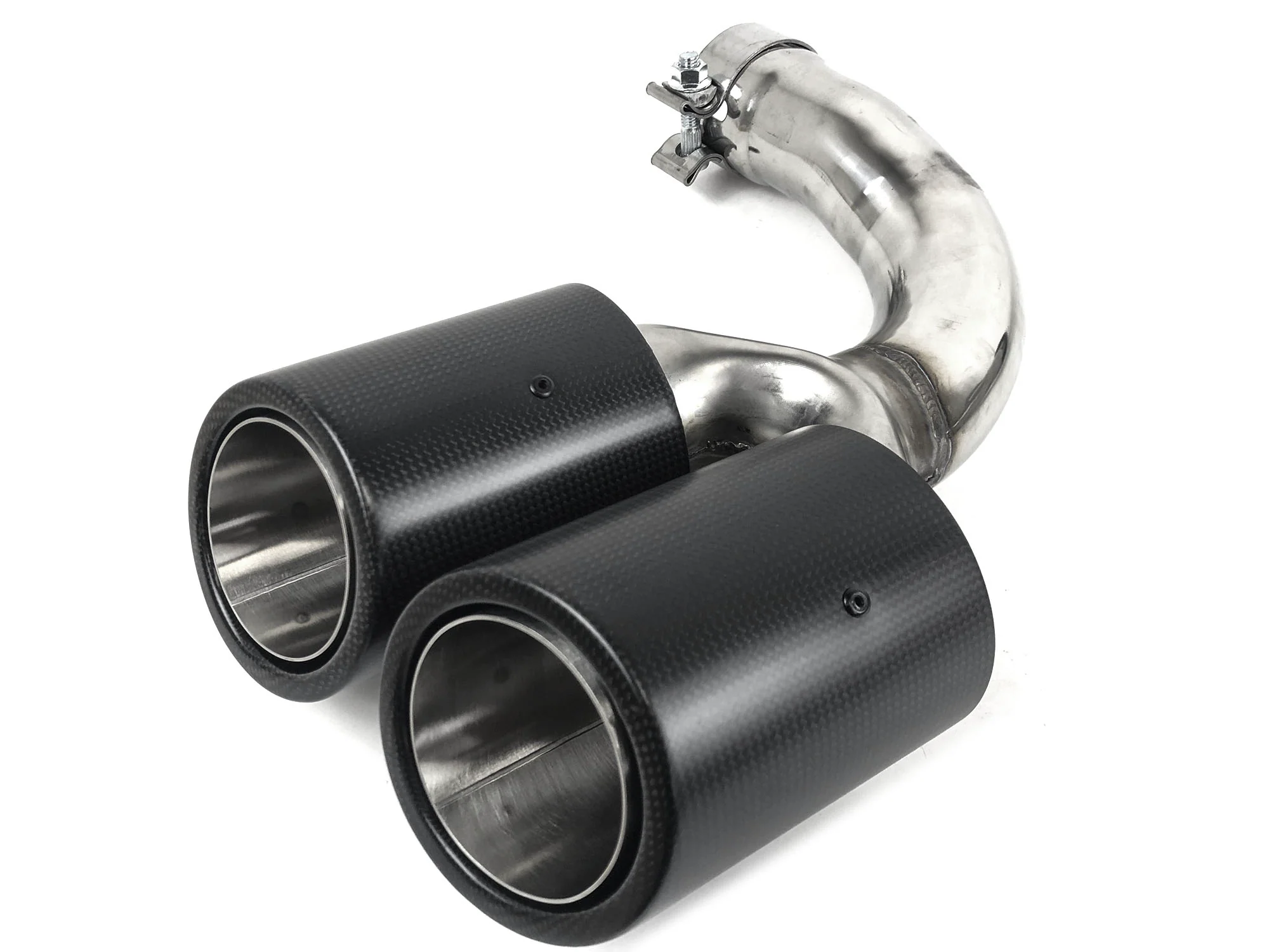 Real Carbon Fiber Exhaust Tips Muffler for 2019-2026  Porsche Cayenne Base 9Y0 - Image 12