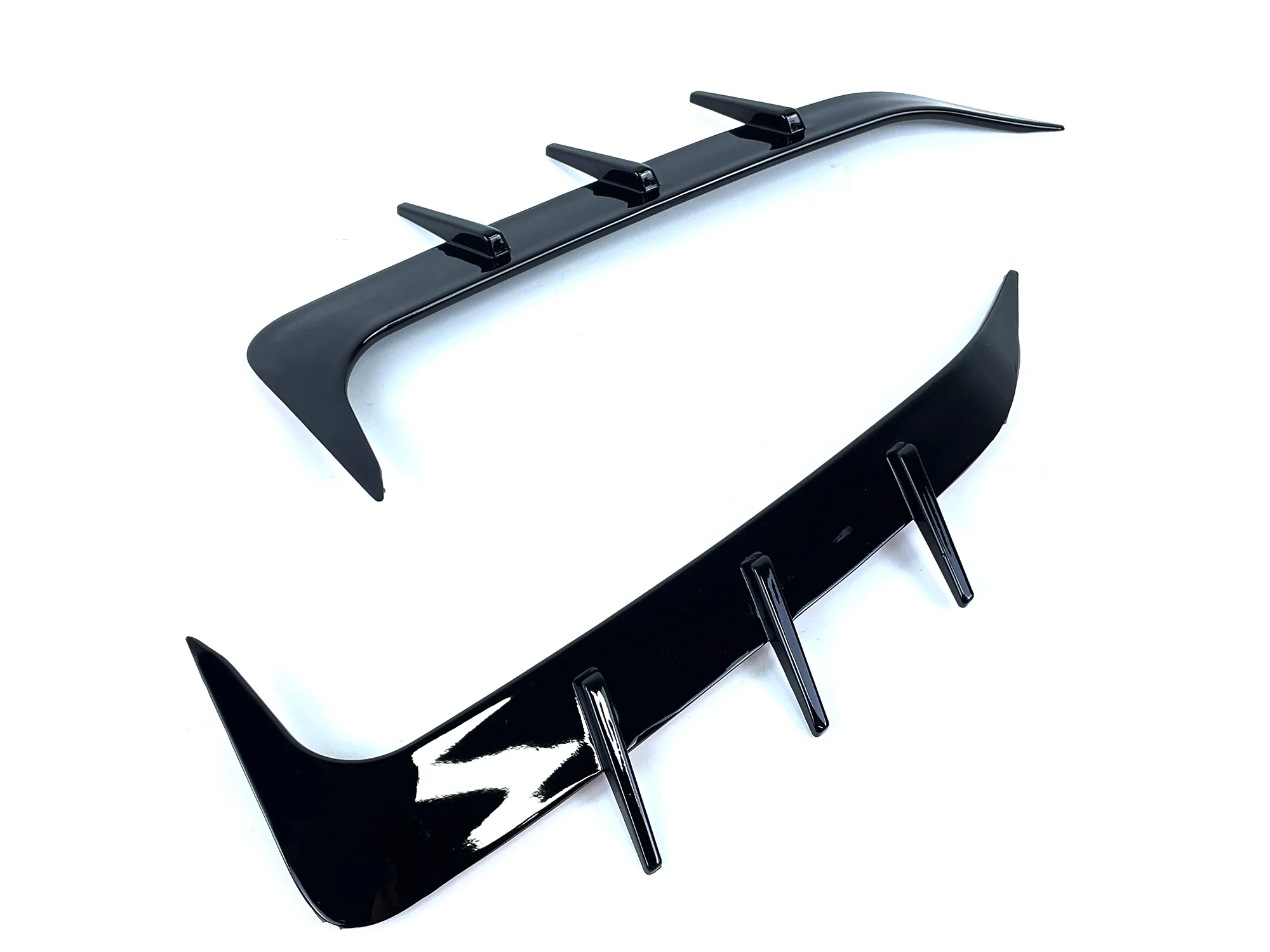 For 2019+ BMW X6 G06 M Sport Rear Bumper Side Air Vent Trim Cover Spoiler Black - Image 7