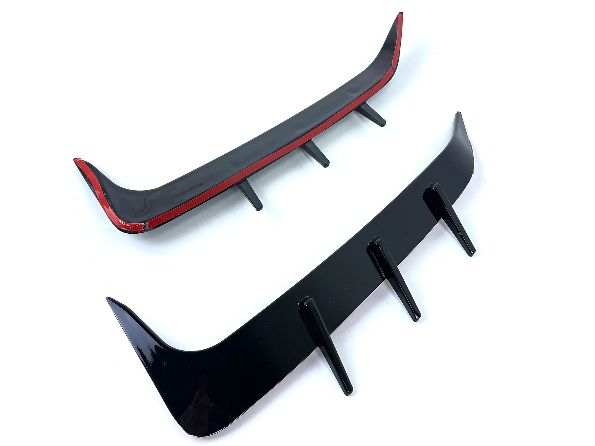 For 2019+ BMW X6 G06 M Sport Rear Bumper Side Air Vent Trim Cover Spoiler Black - Image 8