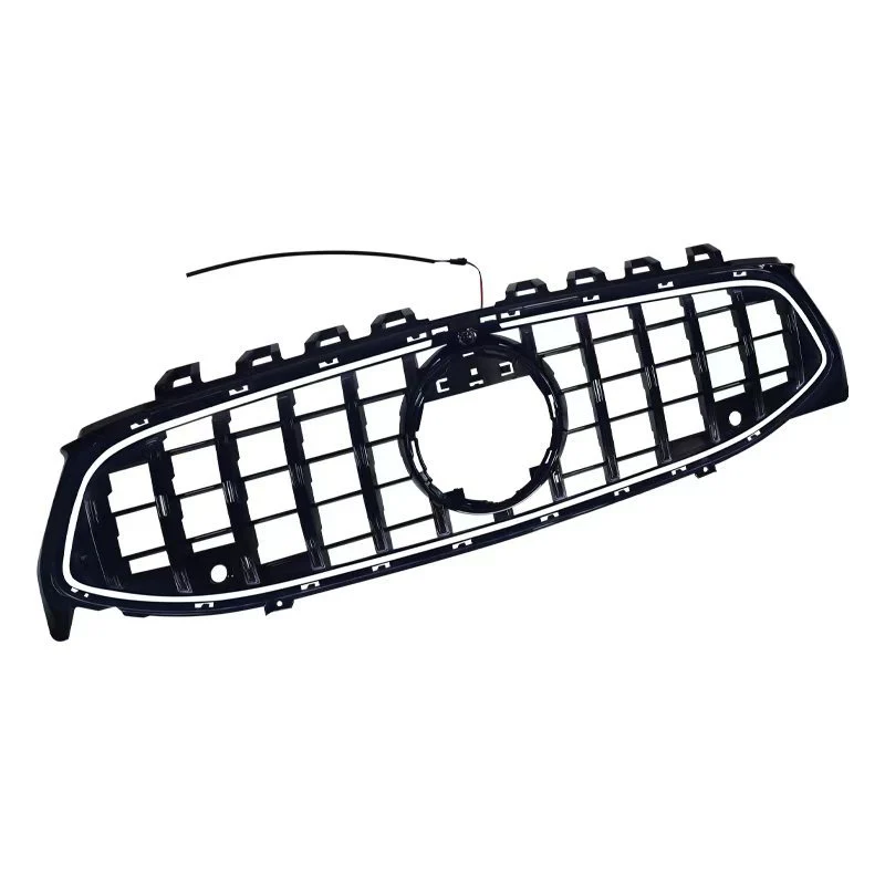 For 2020-2023 Mercedes-Benz CLA CLASS W118 Gloss Black GT-R Front Grille Luminous Grill - Image 4