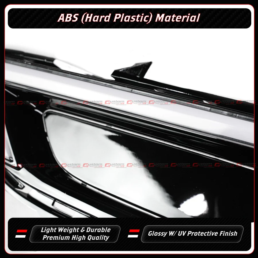 For 2020-2023 Nissan Sentra Front Bumper Bezel Cover Dual Color Sequential LED DRL - Image 7
