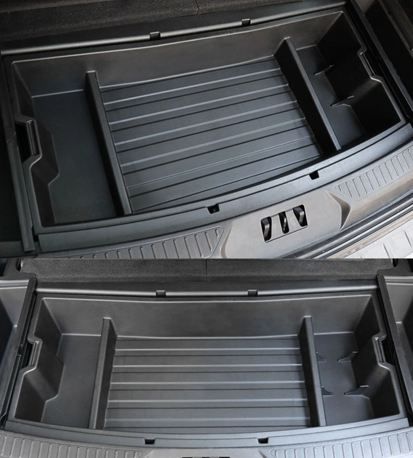 For 2020-2024 Ford Explorer Trunk Organizer Under Cargo Floor Rear Hatch Storage Box - Image 9