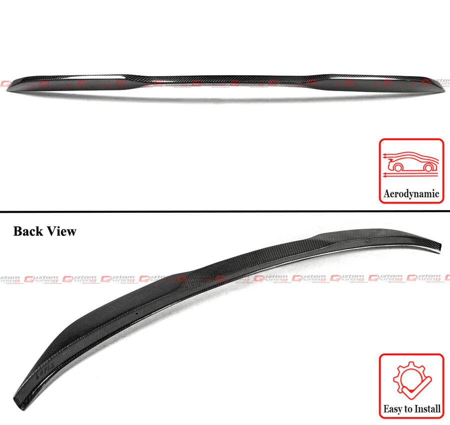 For 2020-2025 BMW G06 X6 X6M Real Carbon Fiber Trunk Spoiler Wing - Image 2