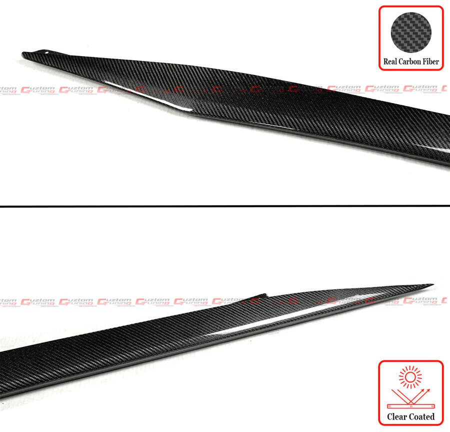 For 2020-2025 Corvette C8 Stingray Carbon Fiber Z06 Style Side Rocker Extension - Image 3