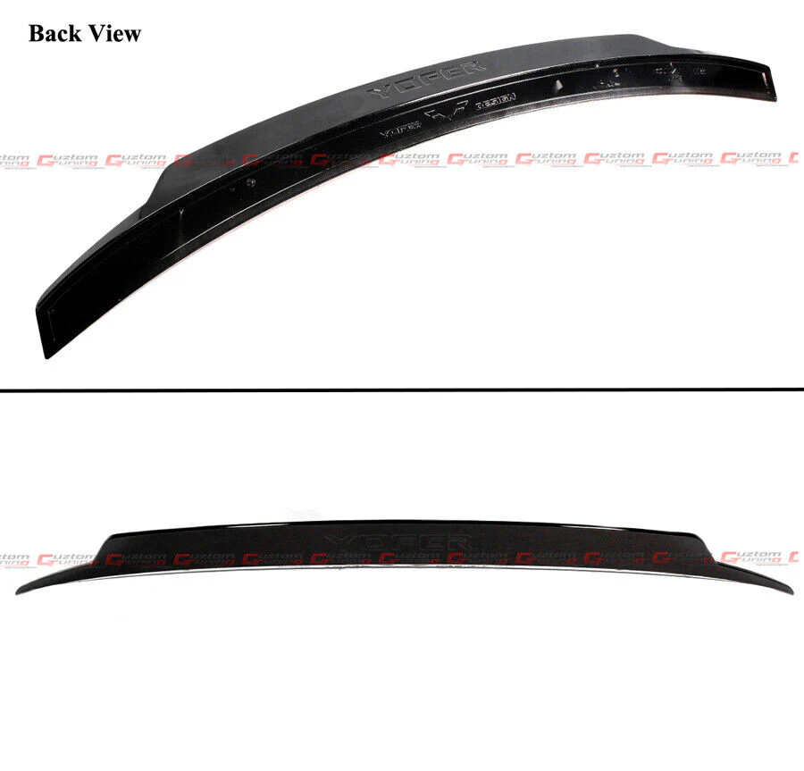 For 2022-2026 Honda Civic Sedan Gloss Black HighKick Duckbill Trunk Spoiler - Image 2