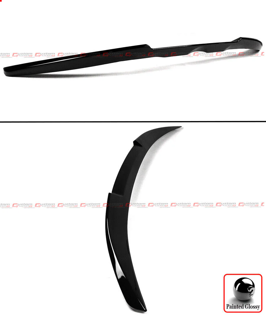 For 2020-2026 Toyota Corolla LE XLE SE XSE Sedan Gloss Black Trunk Spoiler Wing - Image 3