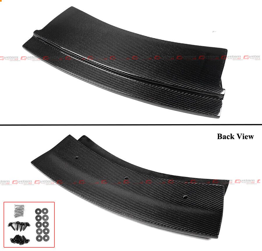 For 2020-2026 Toyota Supra A90 A91 MK5 CTM Design V2 Carbon Fiber Front Bumper Lip Splitter - Image 3