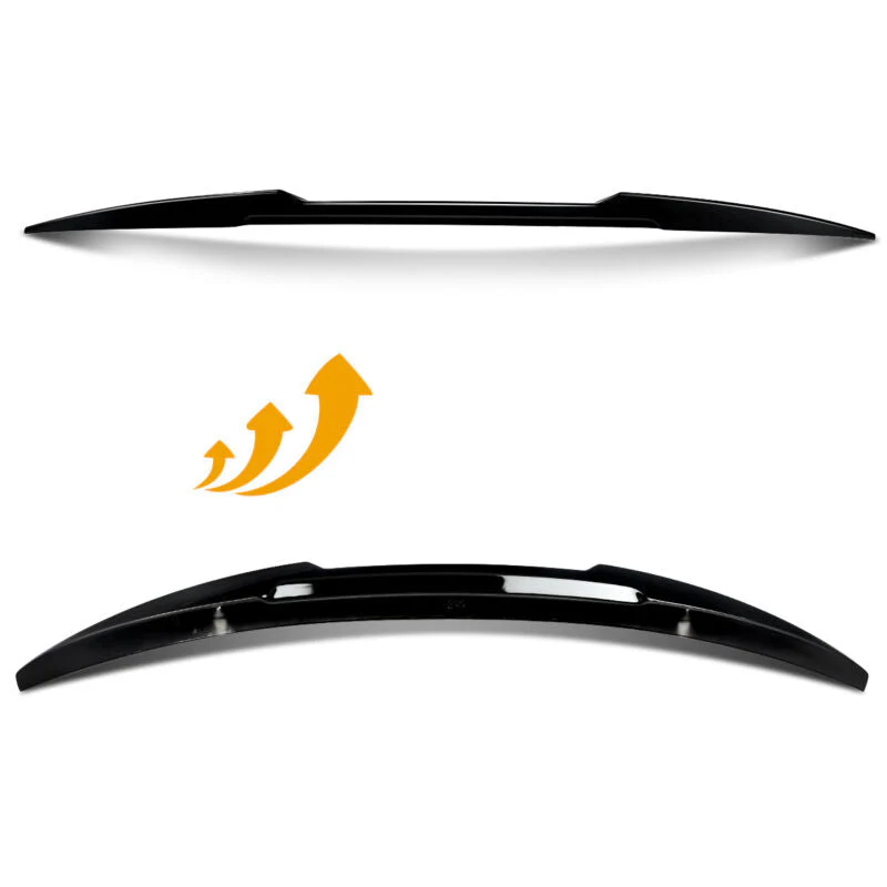 Gloss Black Rear Trunk Spoiler For BMW 4-Series G22 Coupe 430i M440i 2021-2024 - Image 6