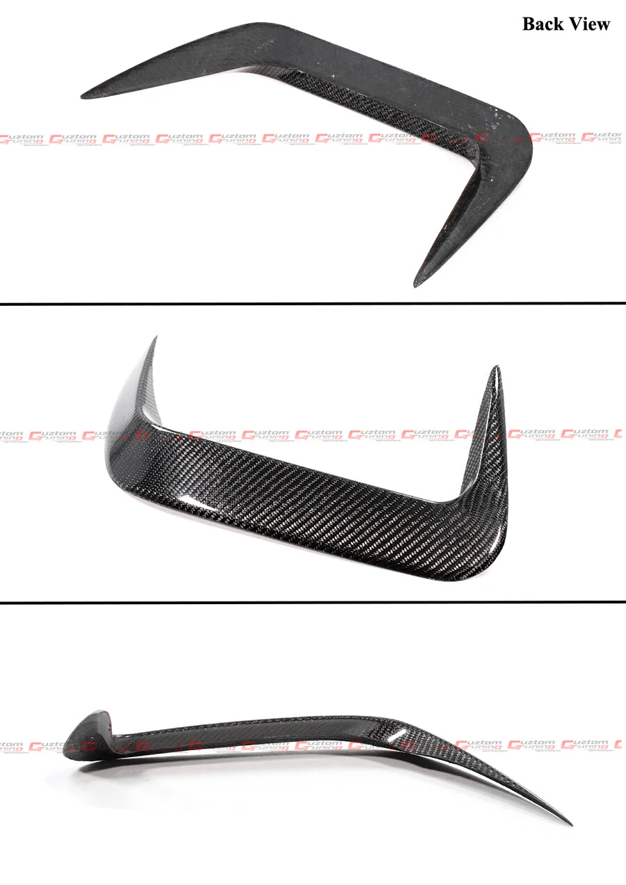 For 2021-2025 BMW Coupe G22 G23 430i M440i M Sport Carbon Fiber Rear Bumper Side Vent Trim Garnish - Image 3