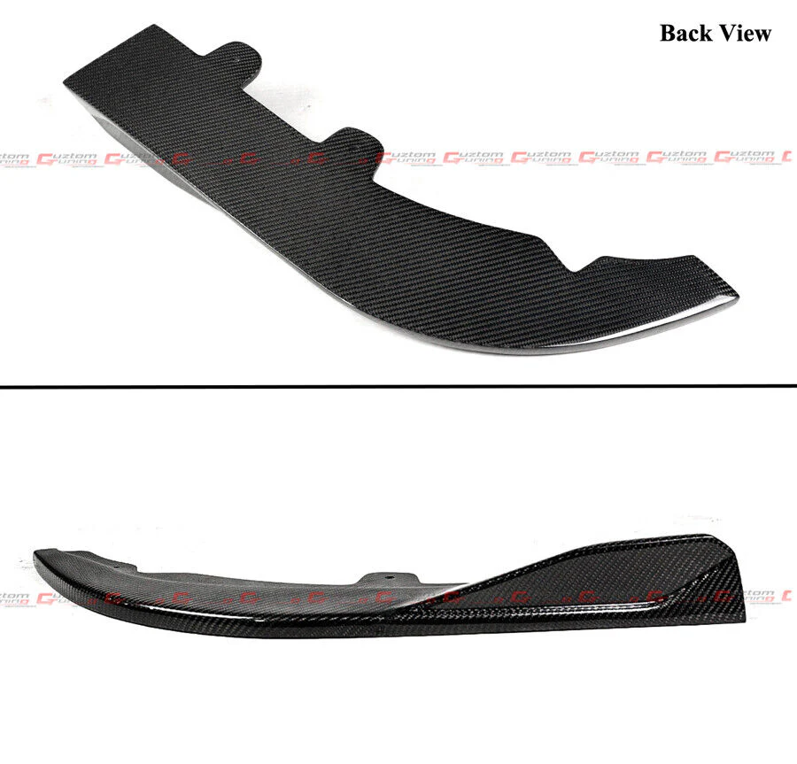 For 2021-2025 BMW G22 G23 430i M440i Coupe Real Carbon Fiber Rear Bumper Extension - Image 2