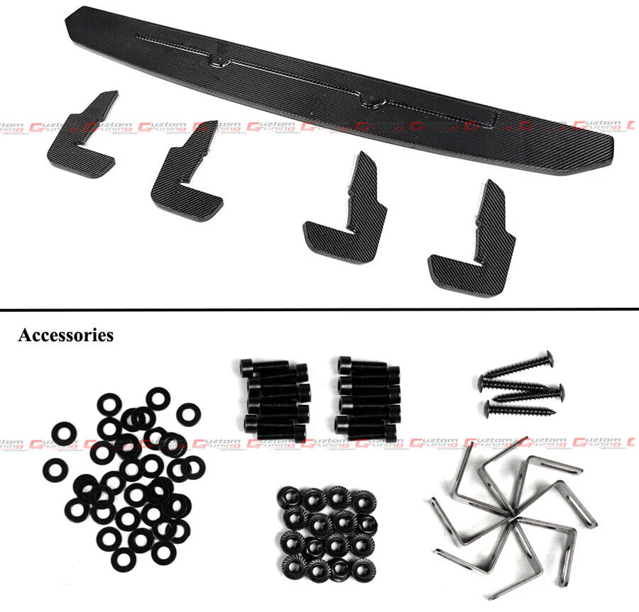For 2021-2026 BMW G22 G23 Coupe Max Style Carbon Fiber Rear Diffuser W/ Corner Extension - Image 2