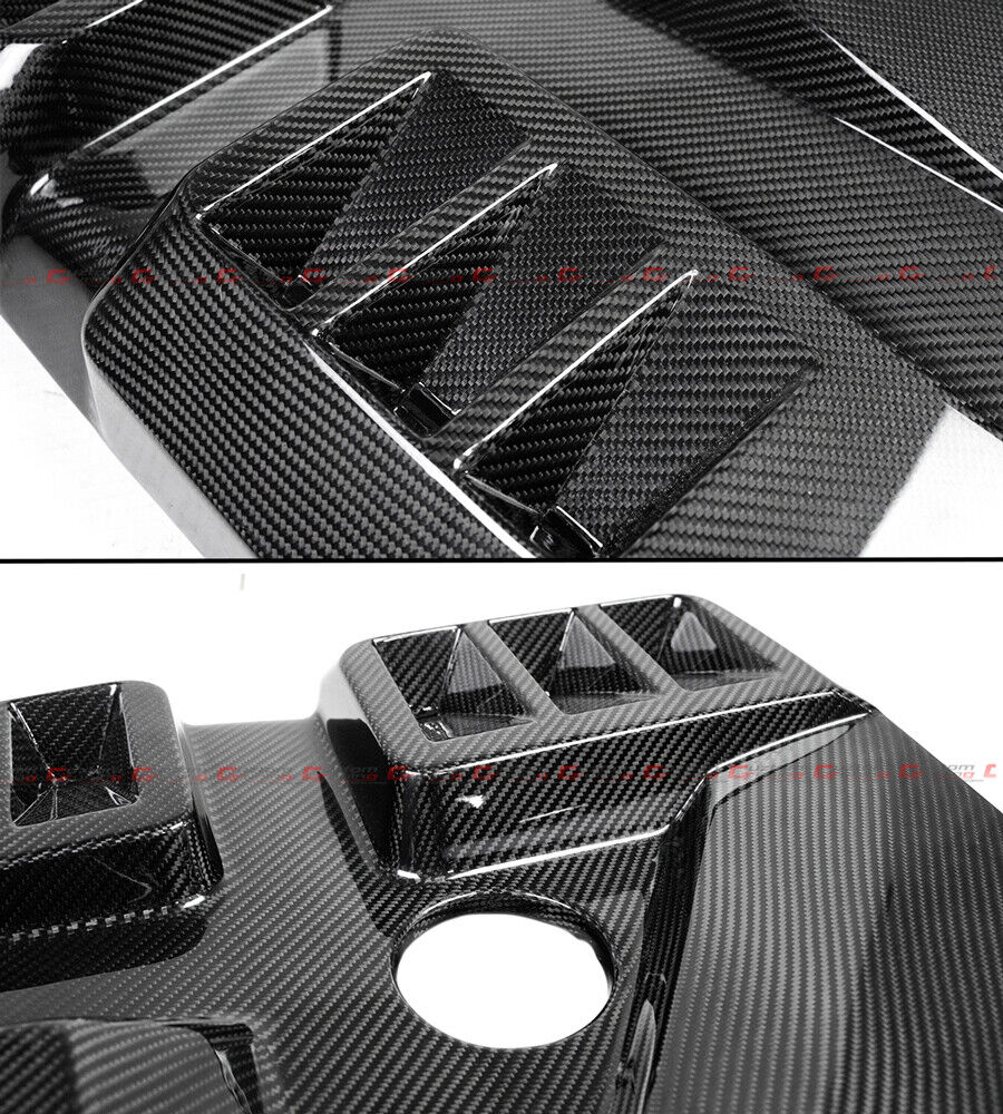 For 2021-2025 BMW G8X M2 G87 M3 G80 M4 G82 G83 Prepreg Dry Carbon Fiber Engine Cover Replacement - Image 4