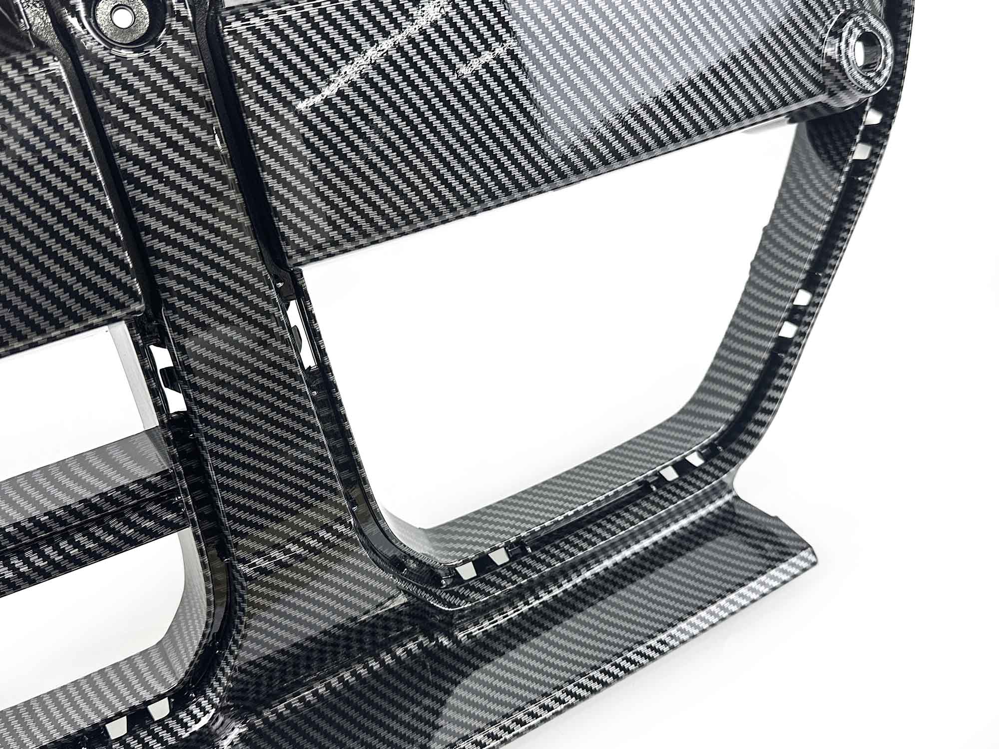 For BMW M3 G80 M4 G82 G83 2021-26 Carbon Fiber ABS CSL Style Front Upper Nose Grille - Image 11
