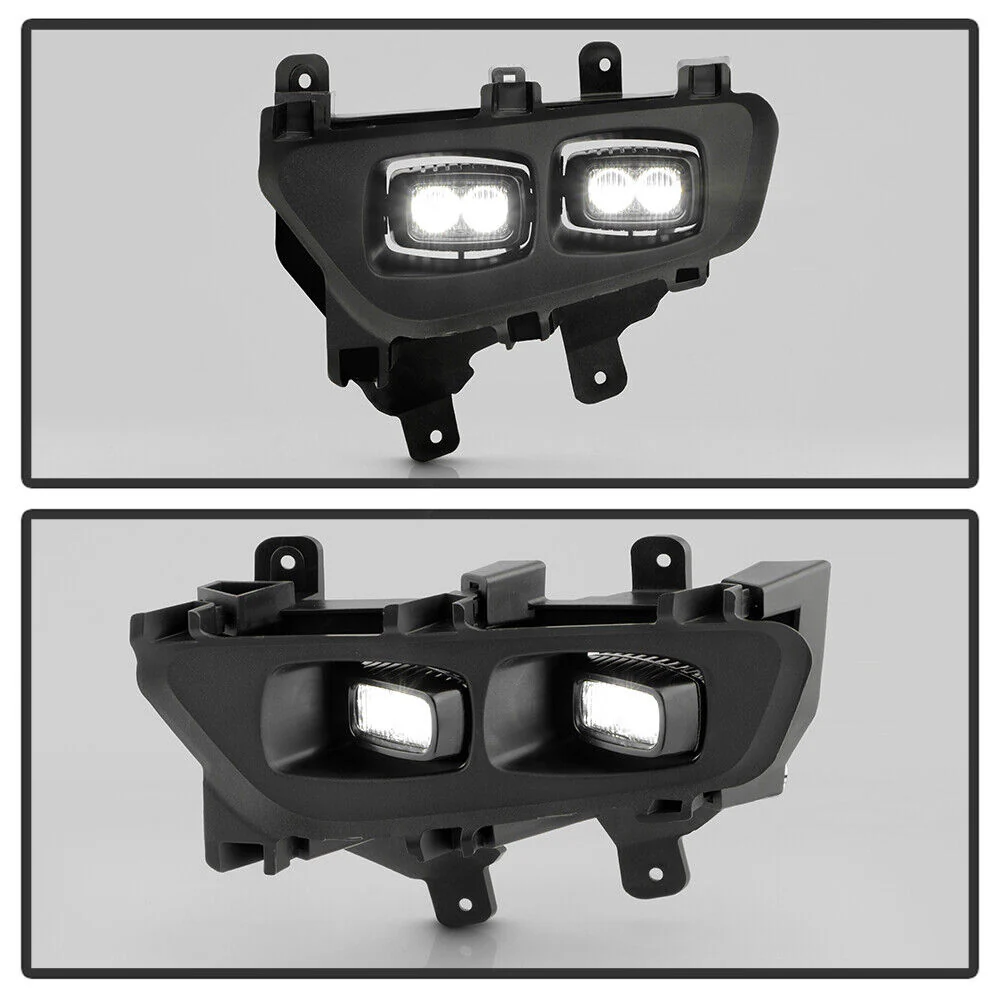 Front Bumper Driving Lamps LED Fog Lights w/ Switch for Ford F-150 Raptor 2021-2024 2025 - Image 5
