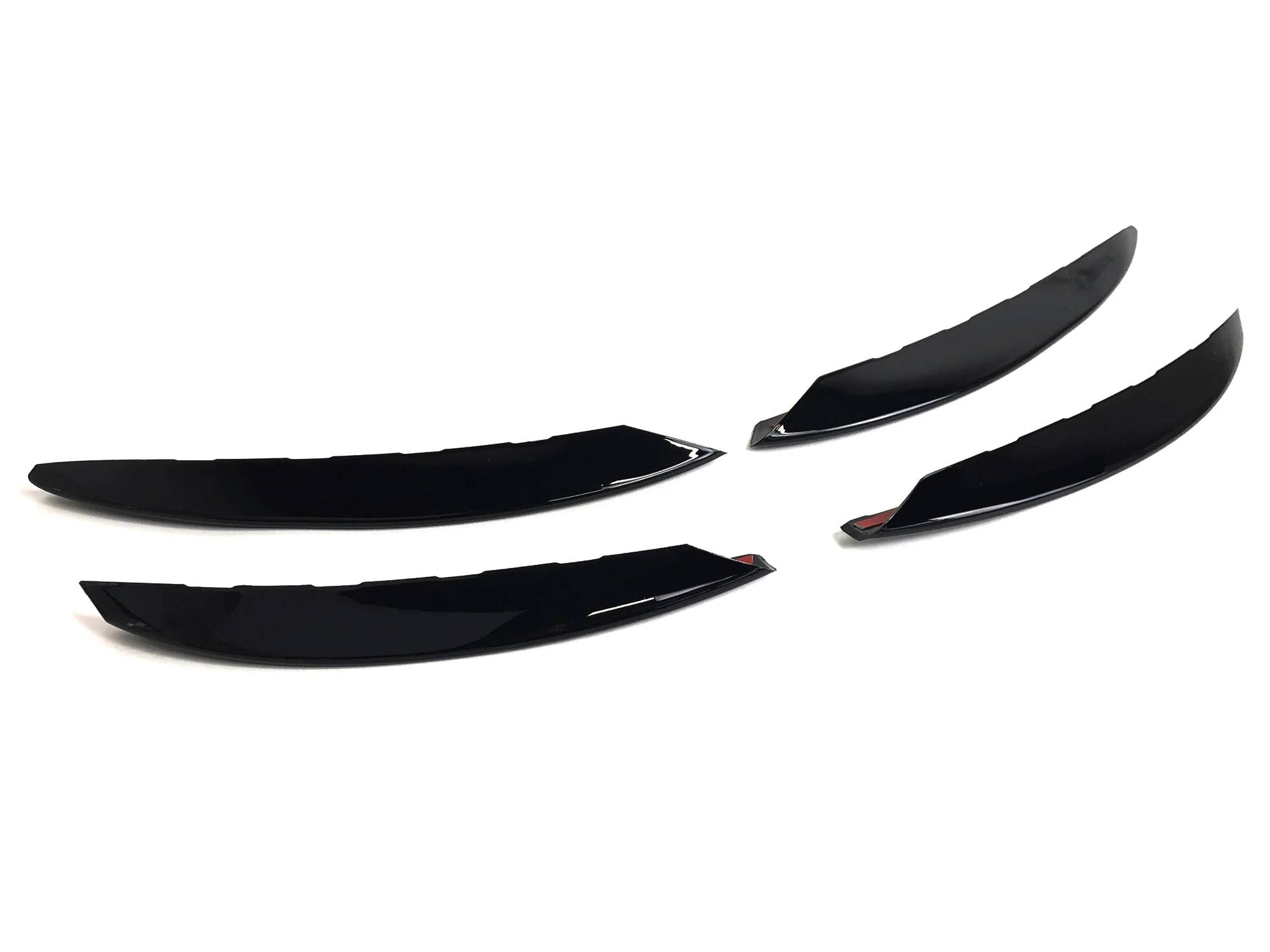 For 2022-2023 Mercedes C W206 S206 AMG Package Front Fog Light Lamp Cover Trim Glossy Black - Image 7