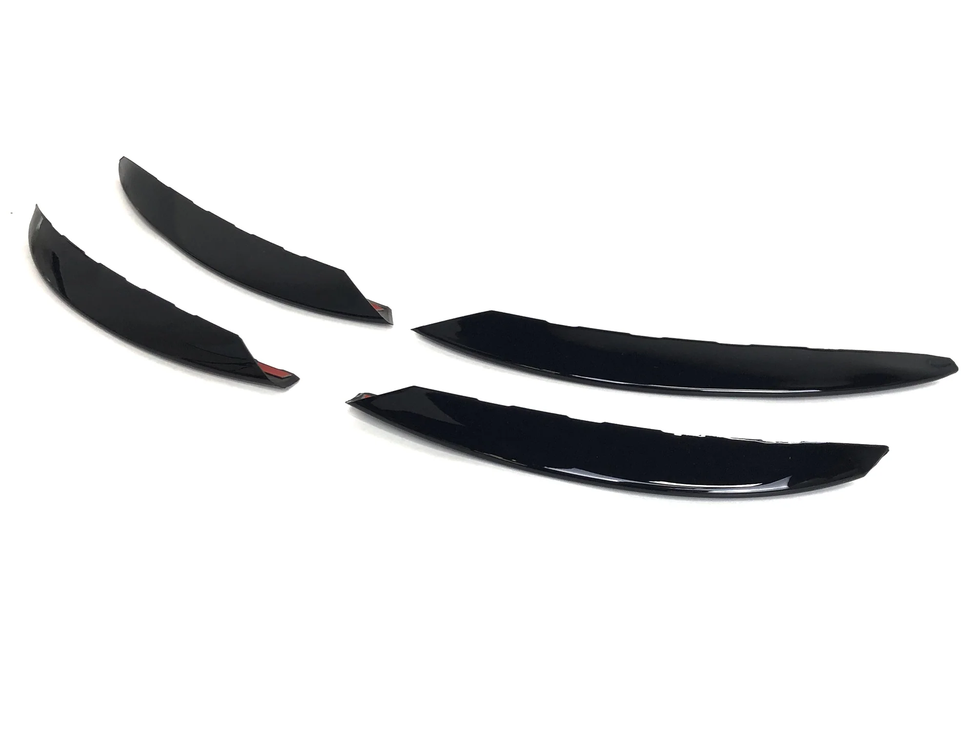 For 2022-2023 Mercedes C W206 S206 AMG Package Front Fog Light Lamp Cover Trim Glossy Black - Image 8