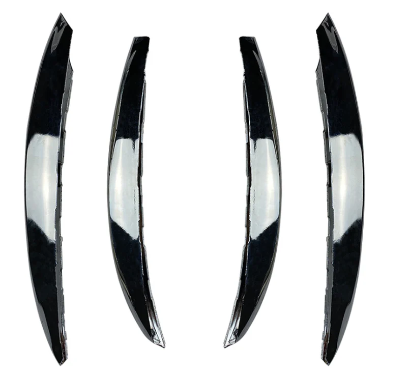 For 2022-2023 Mercedes C W206 S206 AMG Package Chrome Front Fog Light Lamp Cover Trim - Image 6