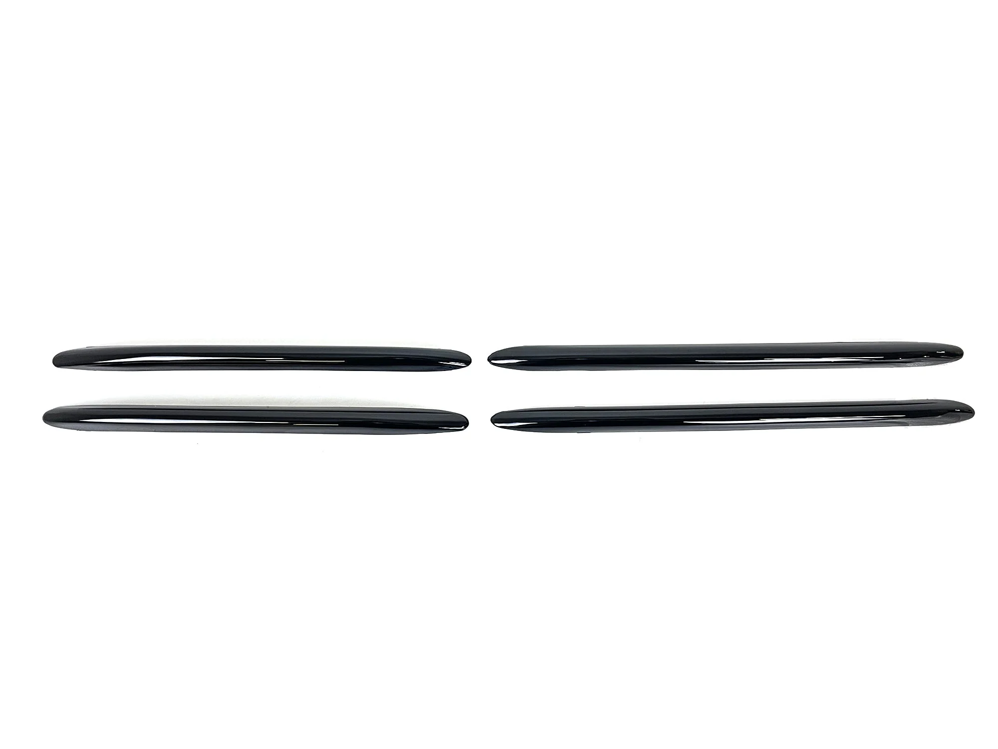 Gloss Black Front Bumper Fog Light Cover Trims For Mercedes W206 S206 C200 C300 C43 AMG 2022-2024 - Image 4