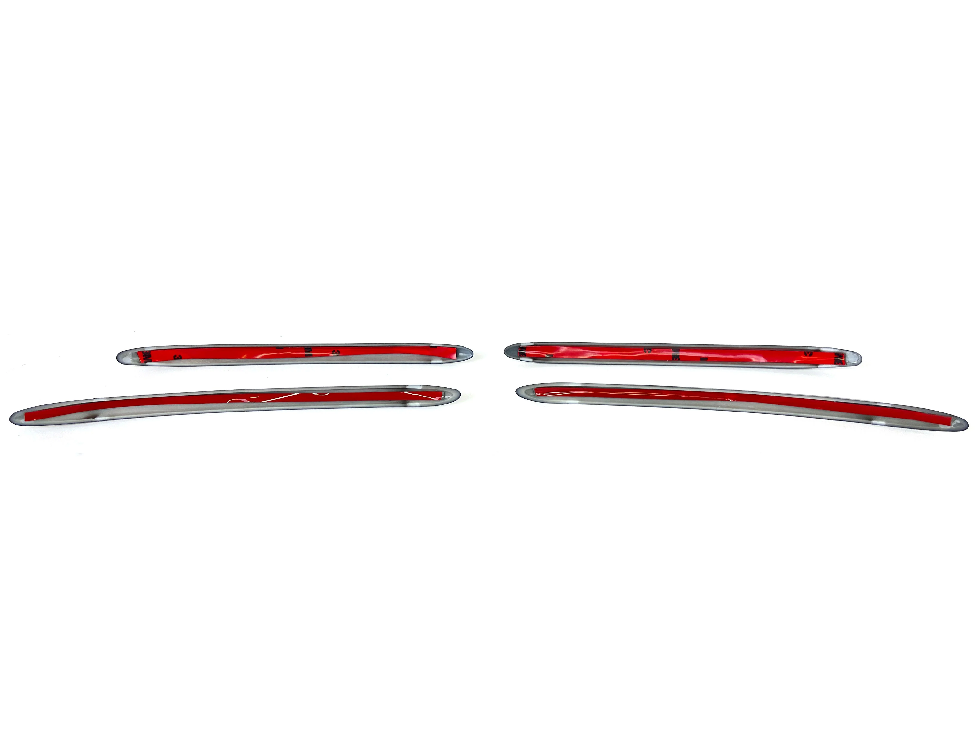 Gloss Black Front Bumper Fog Light Cover Trims For Mercedes W206 S206 C200 C300 C43 AMG 2022-2024 - Image 9