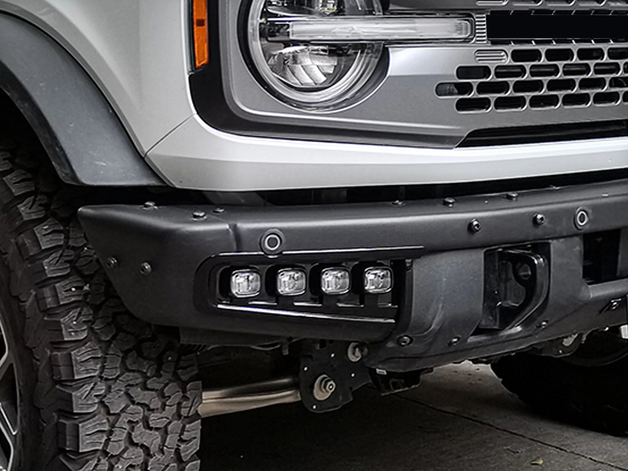 LED Fog Light For Ford Bronco Raptor 2021-23 Front Bumper Lamp Running Light DRL - Image 3