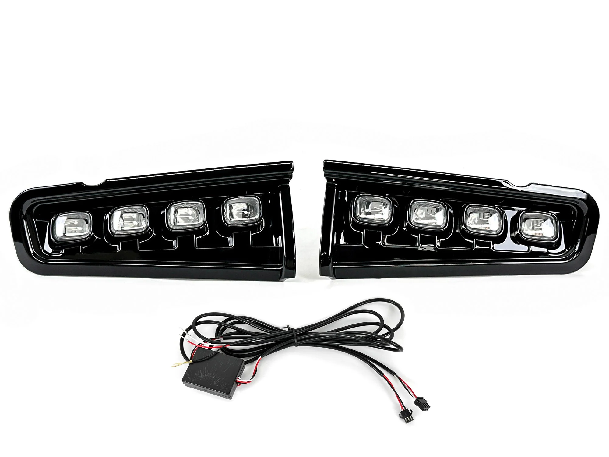 LED Fog Light For Ford Bronco Raptor 2021-23 Front Bumper Lamp Running Light DRL - Image 4
