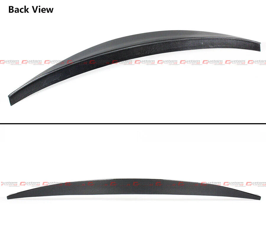 For 2022-2025 Audi A3 S3 RS3 8Y Carbon Fiber Highkick Rear Trunk Spoiler Wing - Image 2