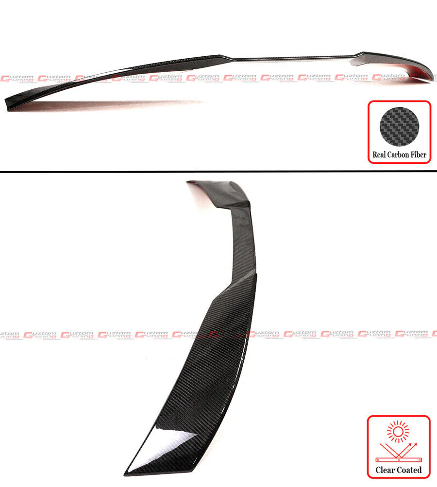 For 2022-2025 BMW G42 230i M240i G87 M2 Coupe Dry Carbon Fiber Trunk Spoiler - Image 3
