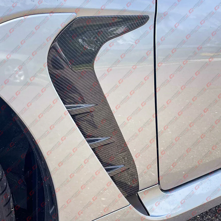 For 2022–2025 BRZ / GR86 ST Style Carbon Fiber Front Fender Side Vent Garnish Trim - Image 6