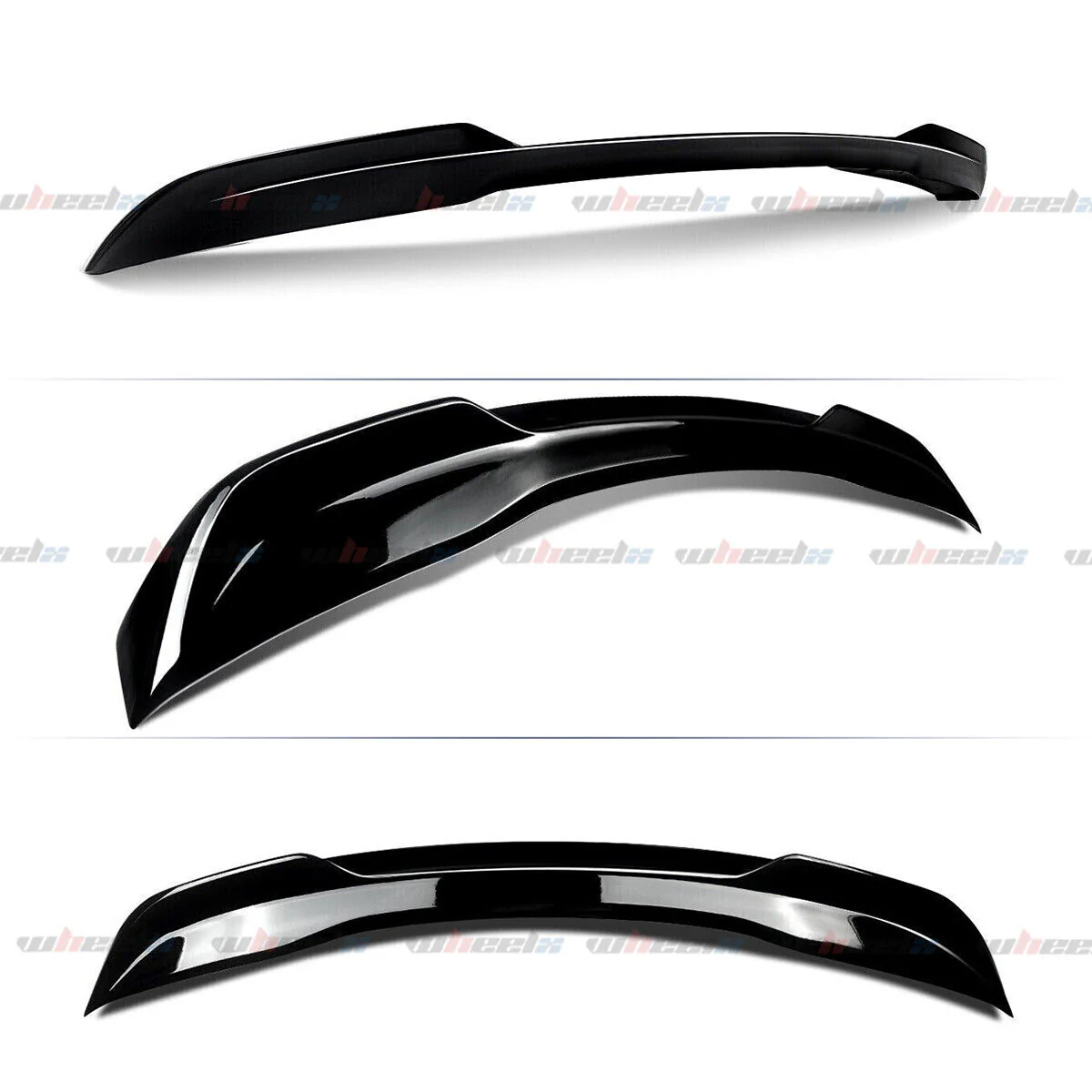 For 2022-2026 Honda Civic Sedan Si Factory Style Trunk Spoiler Wing Black - Image 4