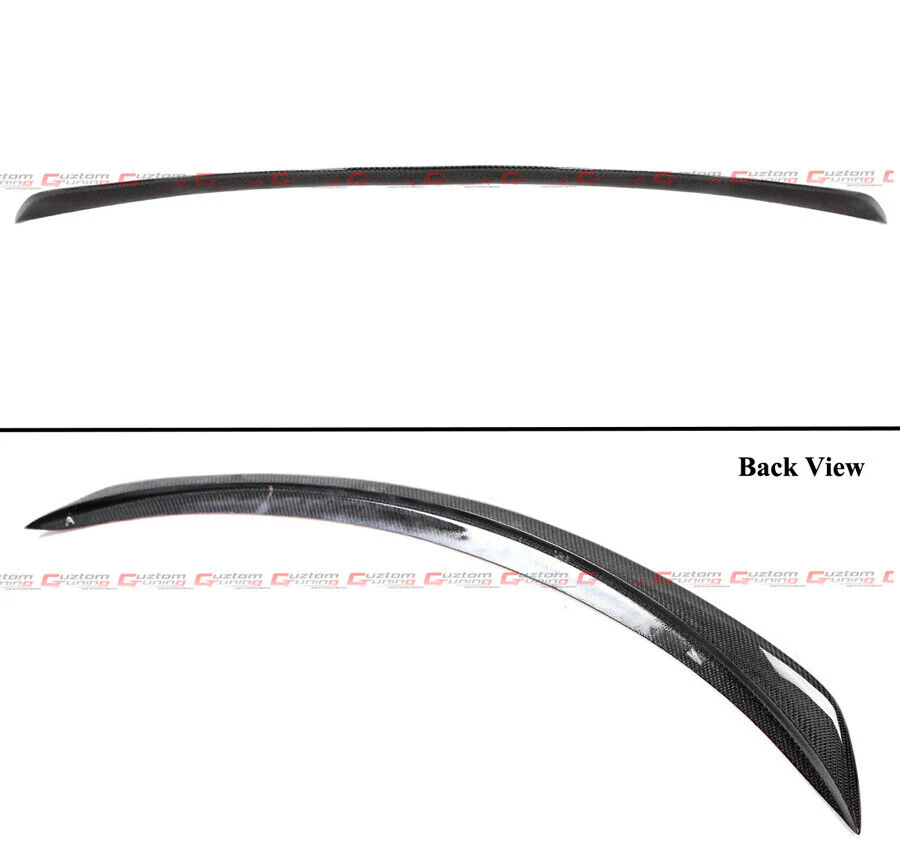 For 2022-2025 Mercedes W206 C300 C63 Sedan Carbon Fiber Rear Trunk Spoiler Wing - Image 2