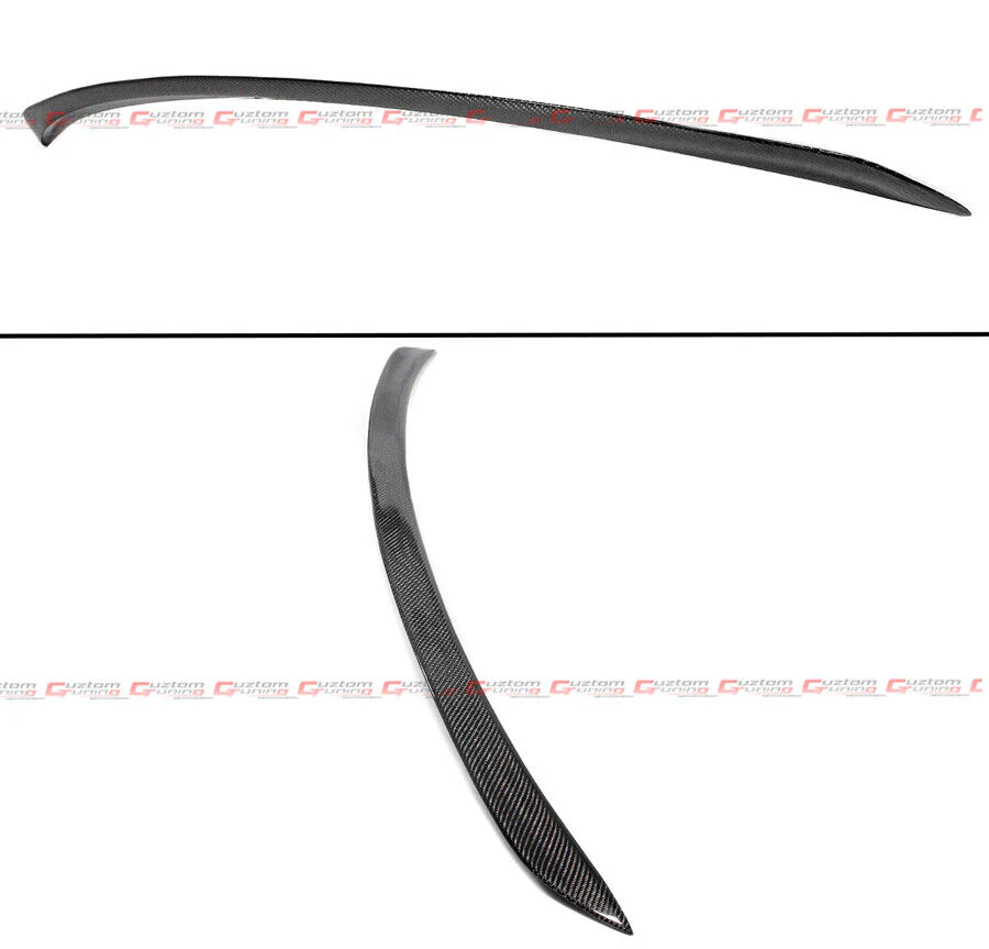 For 2022-2025 Mercedes W206 C300 C63 Sedan Carbon Fiber Rear Trunk Spoiler Wing - Image 3