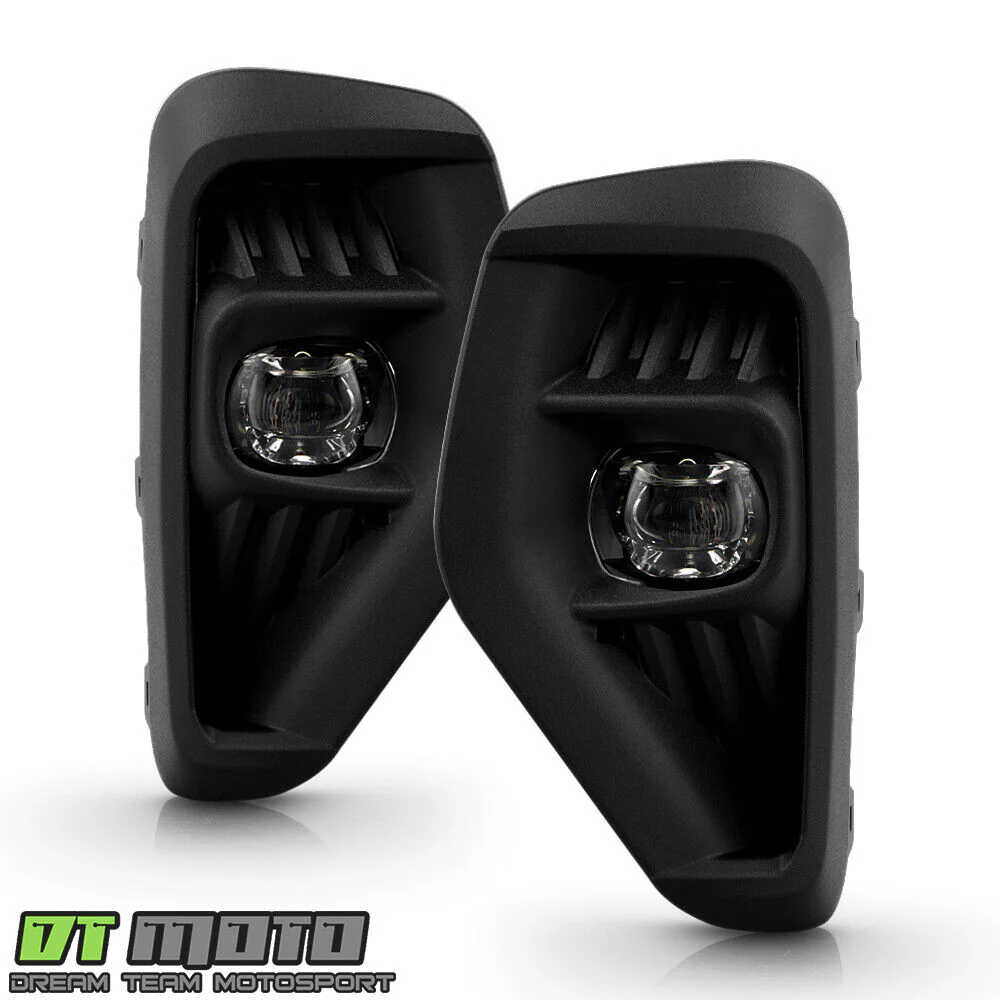 For 2023 2024 2025 Ford Escape LED Bumper Fog Lights Driving Lamps w/ Switch Set - Image 3