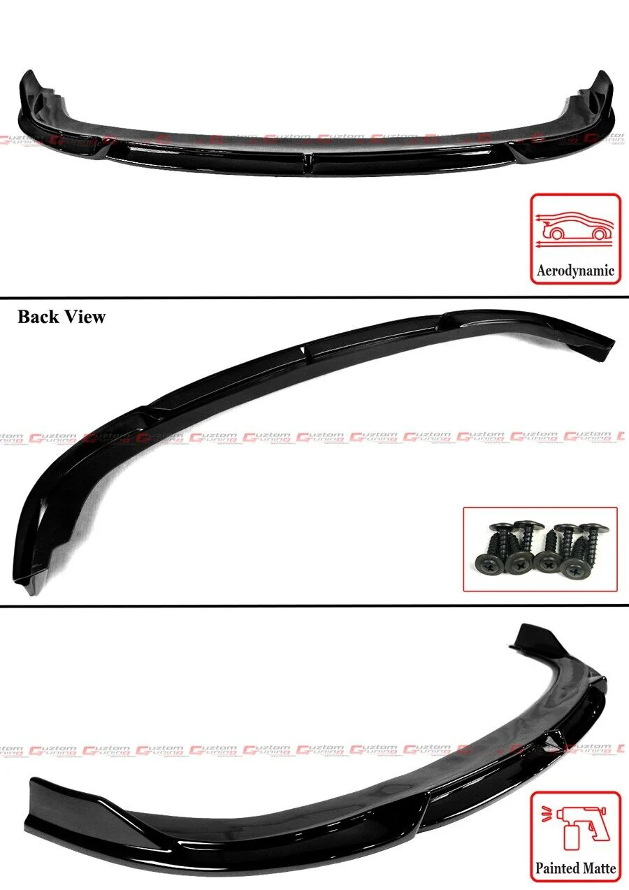 For 2023-2025 BMW 330i M340i G20 LCI Gloss Black Front Bumper Lip Splitter - Image 2