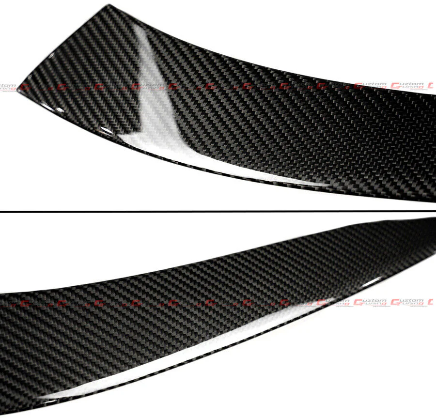 For 2023-2025 BMW G87 M2 Dry Carbon Fiber Headlight Eyelid Eyebrow Trim Cover Accent - Image 4