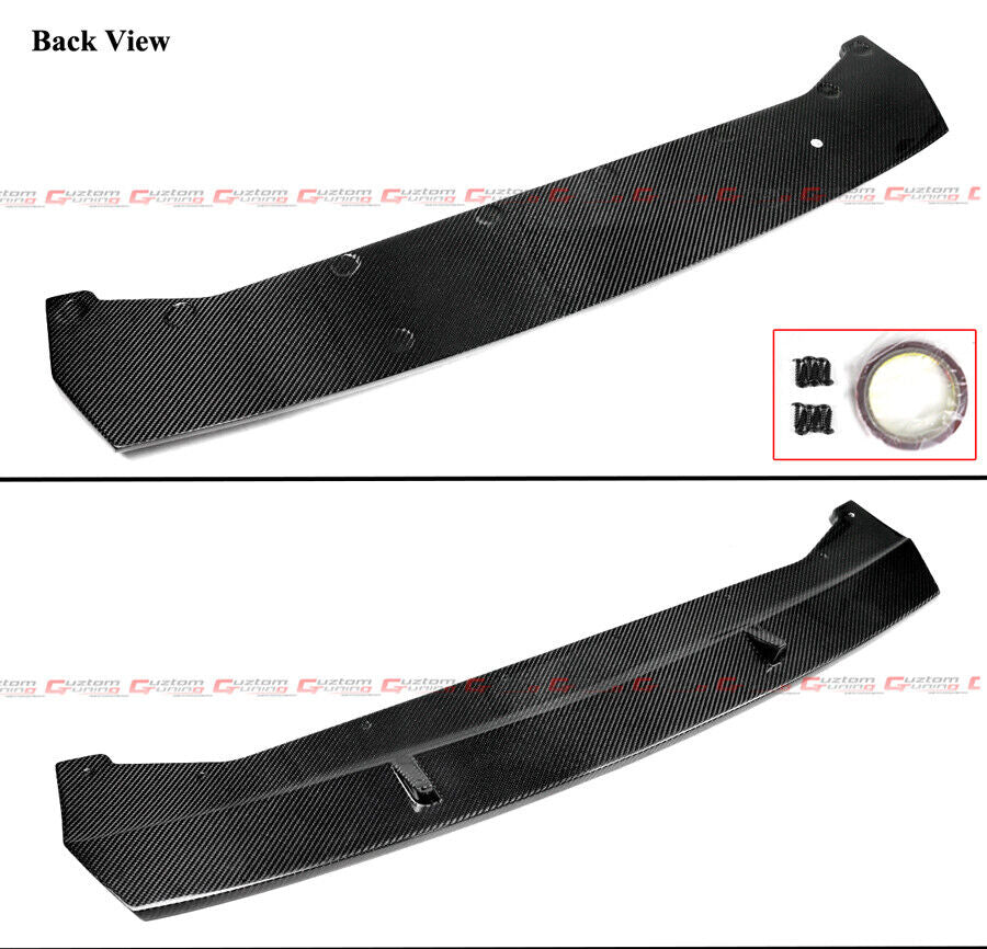 For 2023-2025 BMW M340i 330i G20 LCI M-Sport Real Carbon Fiber Front Bumper Lip Splitter - Image 3