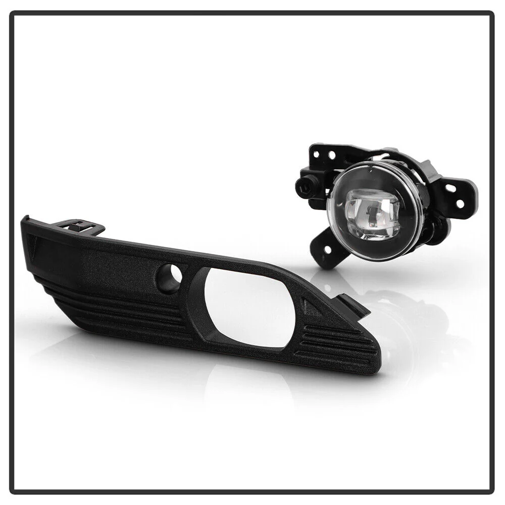 For 2023-2025 GMC Canyon LED Bumper Fog Lights Driving Lamps w/Switch Left+Right - Image 5