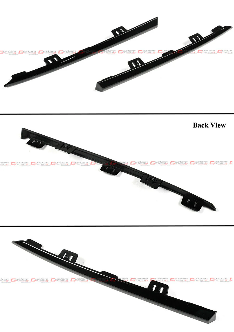 For 2023-2026 Honda Accord 11th Gen Gloss Black Front Bumper Mesh Grille - Image 5