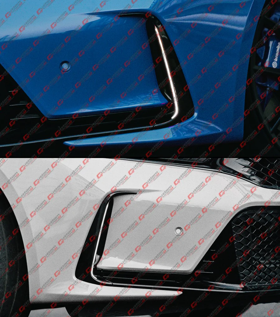 For 2023-2026 Honda Civic Type-R FL5 White Front Bumper Replacement LED DRL Fog Light - Image 9