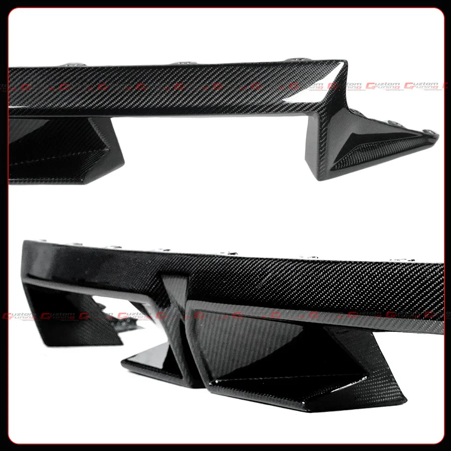 For 2023-2026 BMW G87 M2 CS Style Real Carbon Fiber Rear Bumper Diffuser Valance - Image 4