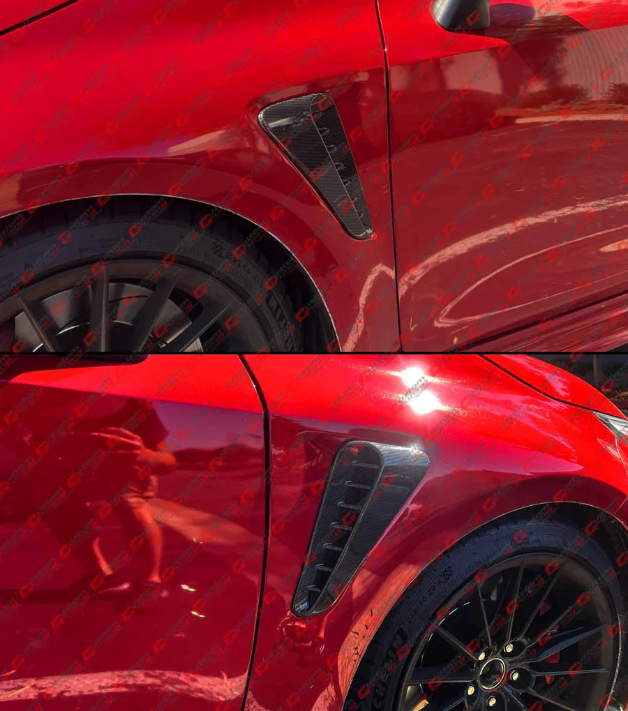 For 2023-2026 Toyota GR Corolla Full Carbon Fiber Fender Garnish Side Trim Cover - Image 10