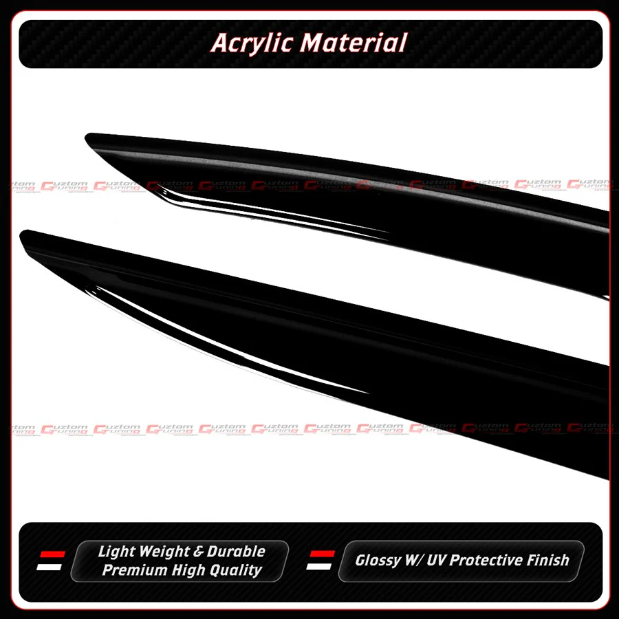 For 2023-2026 Toyota Prius XW60 M Style Window Visor Rain Guard Deflector - Image 7