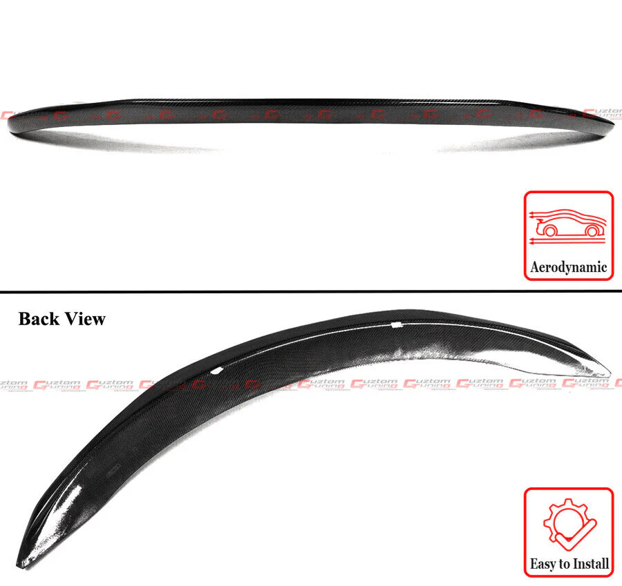 For 2024-2025 Tesla Model 3 Highland Carbon Fiber Rear Trunk Spoiler Wing - Image 2