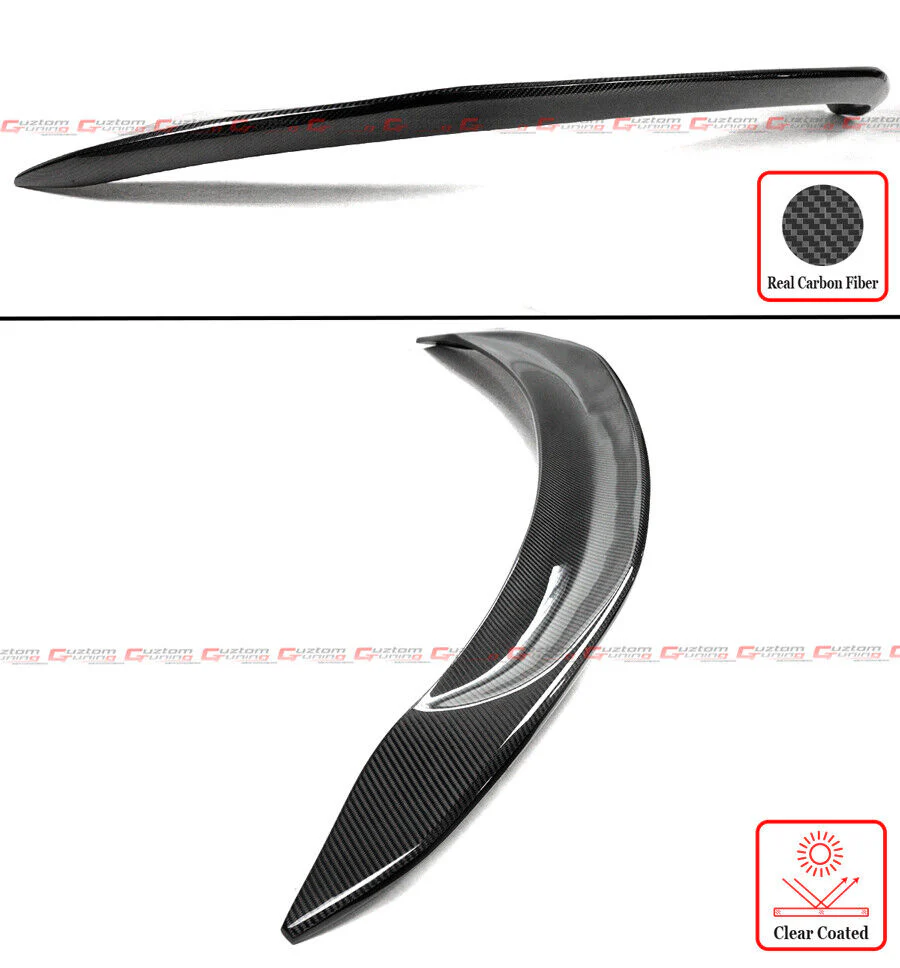 For 2024-2025 Tesla Model 3 Highland Carbon Fiber Rear Trunk Spoiler Wing - Image 3