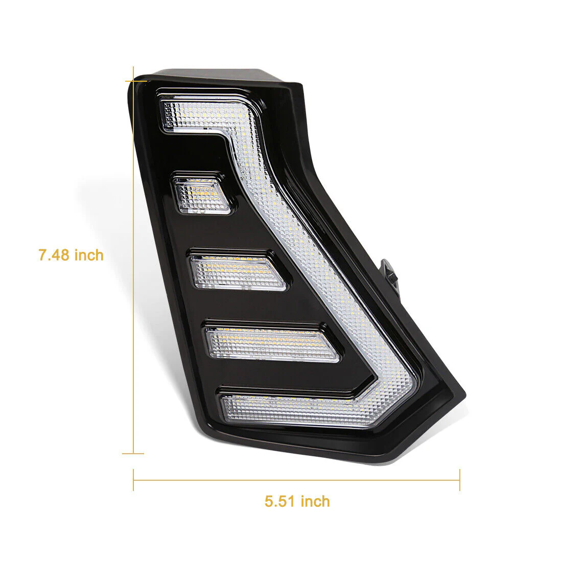 For 2024-2026+ Toyota Tacoma LED DRL Daytime Running Light Turn Signal Fog Lamp - Image 9