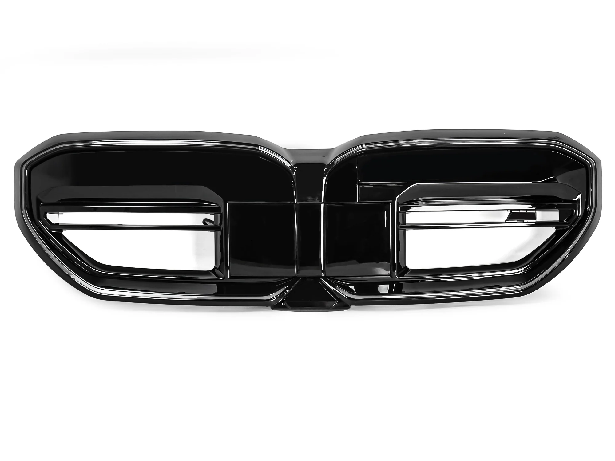 For 2024-2026 BMW 5-Series I5 G60 G61 M60 Gloss Black Front Kidney Grille w/ LED Light - Image 7