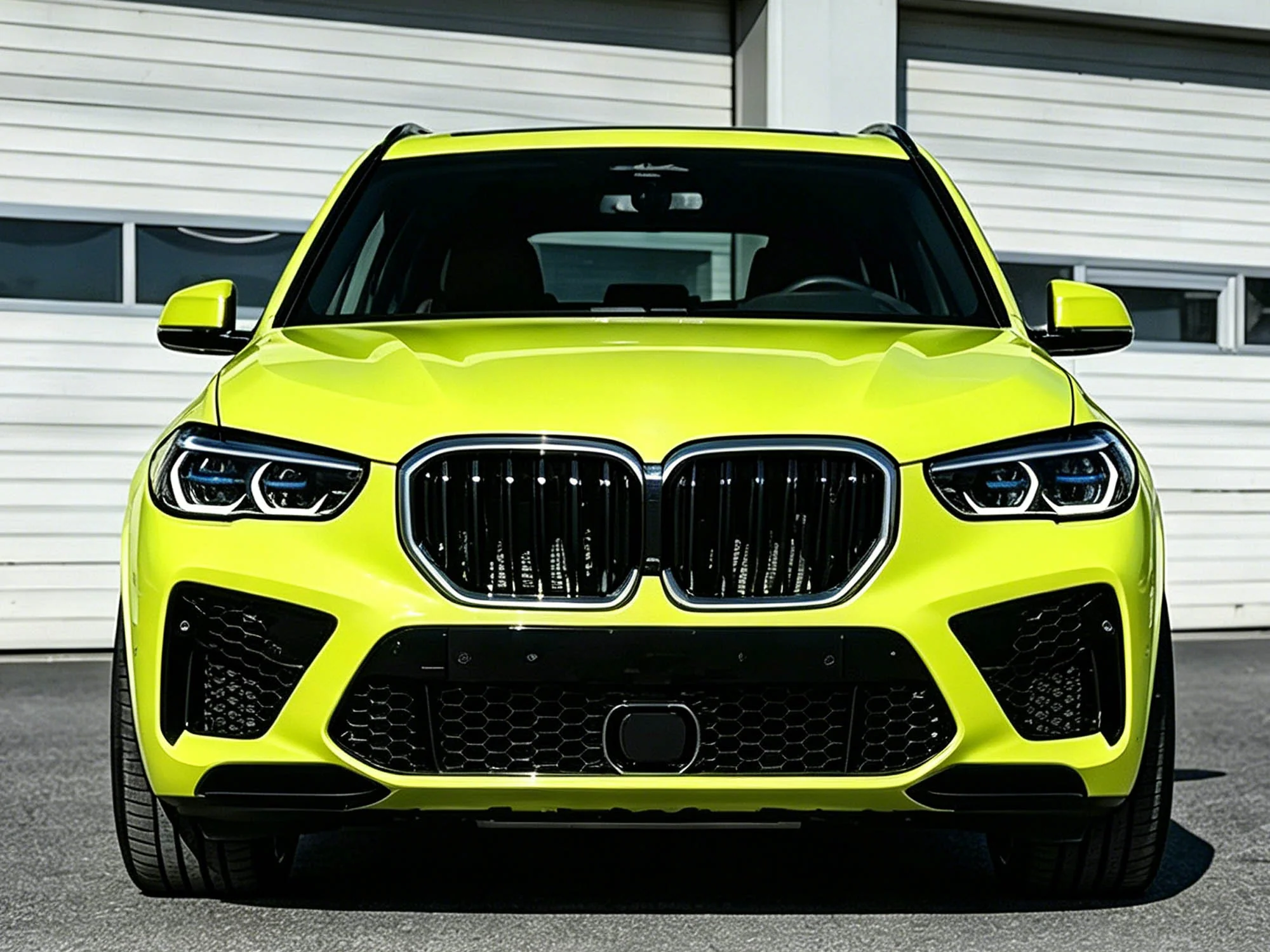 For 2024-2026 BMW X5 G05 LED illuminated Glowing Gloss Black Front Grille/Grill - Image 2