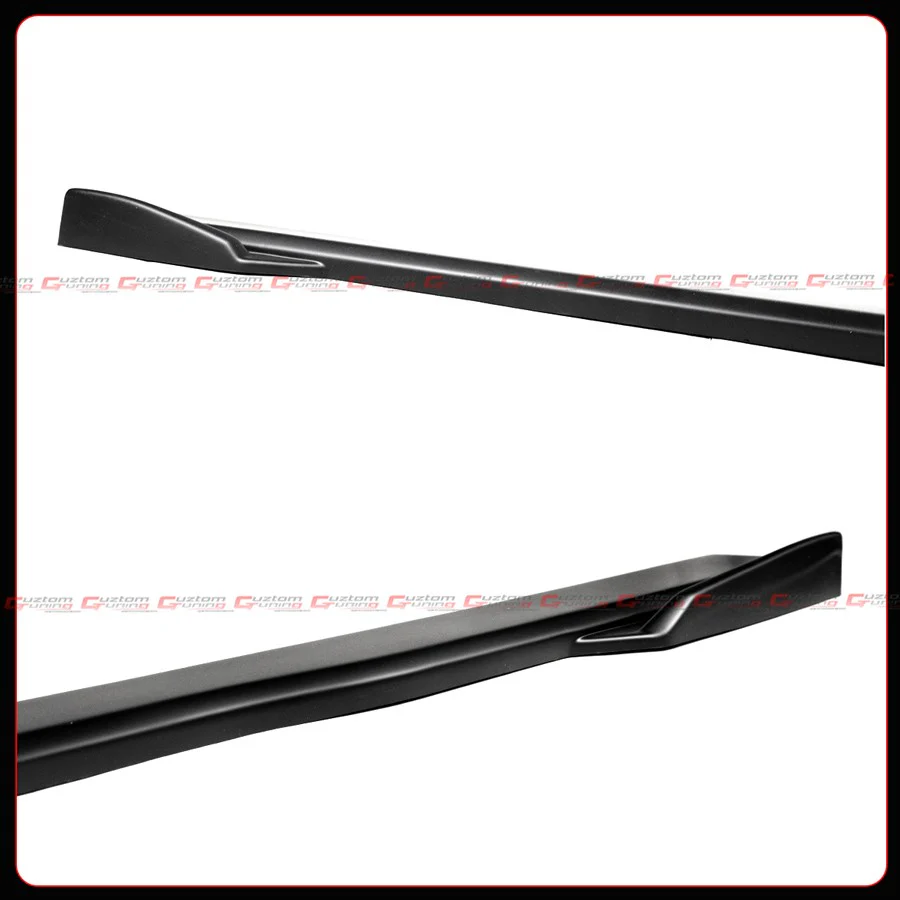 For 2024-2026 Ford Mustang S650 GT Coupe V2 Winglet Black Side Skirt Extension Splitter - Image 6